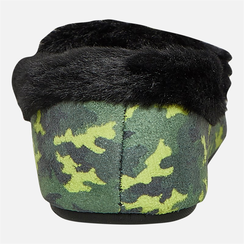 Original Penguin Junior Boys Bedtime Slippers Camo