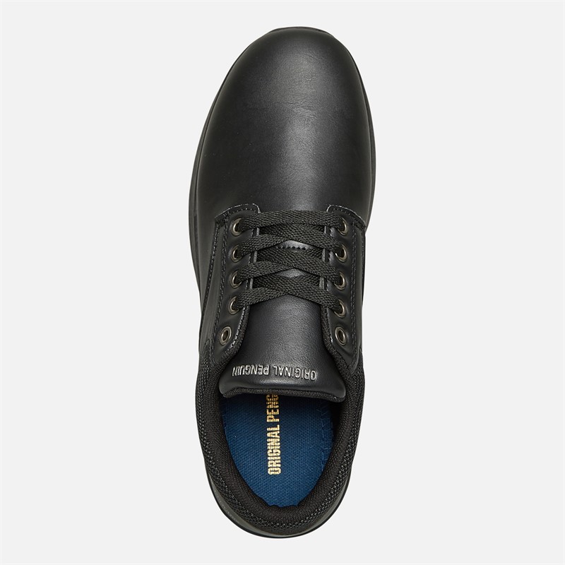 Original Penguin Mens Oak Trainers Black