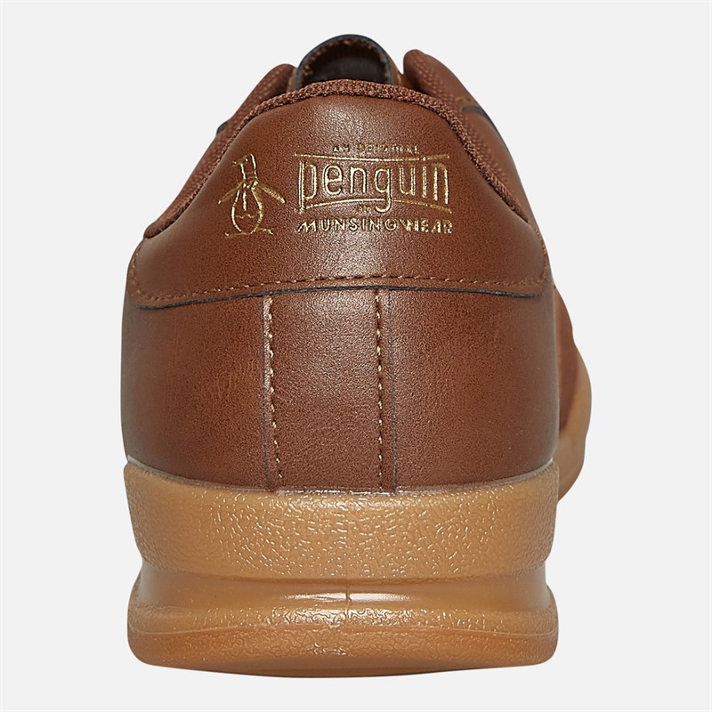 Original Penguin Mens Giovanni Trainers Tan