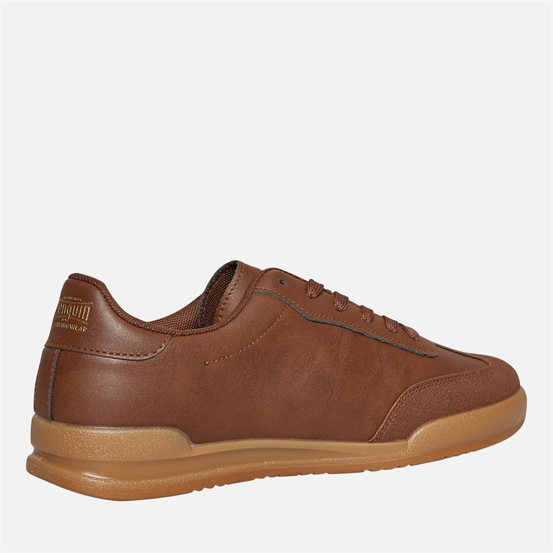 Original Penguin Mens Giovanni Trainers Tan