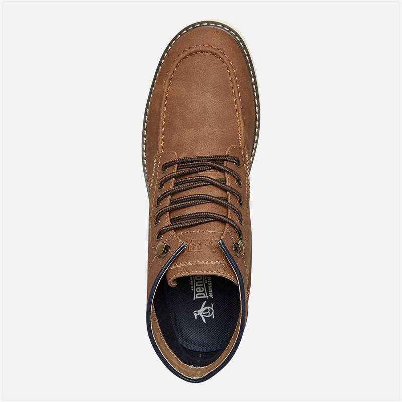 Original Penguin Mens Banish Boots Tan