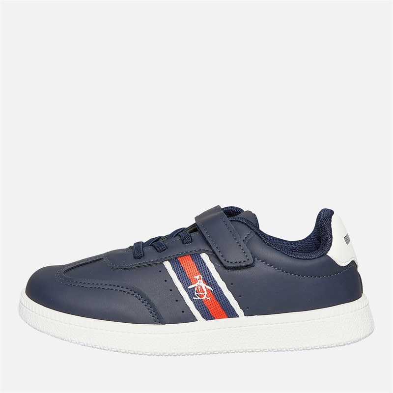 Original Penguin Infant Boys Soop Velcro Trainers Navy