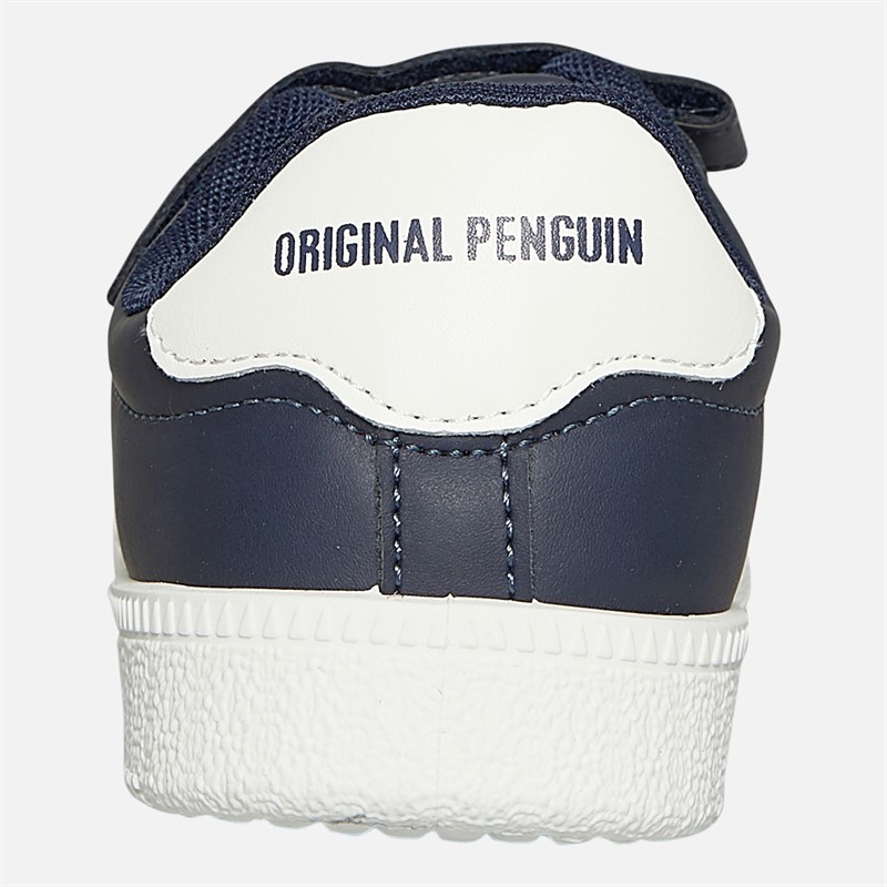 Original Penguin Infant Boys Soop Velcro Trainers Navy