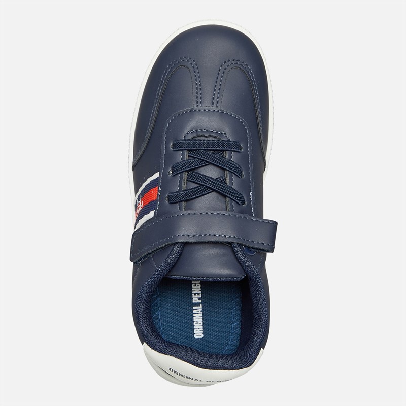 Original Penguin Infant Boys Soop Velcro Trainers Navy