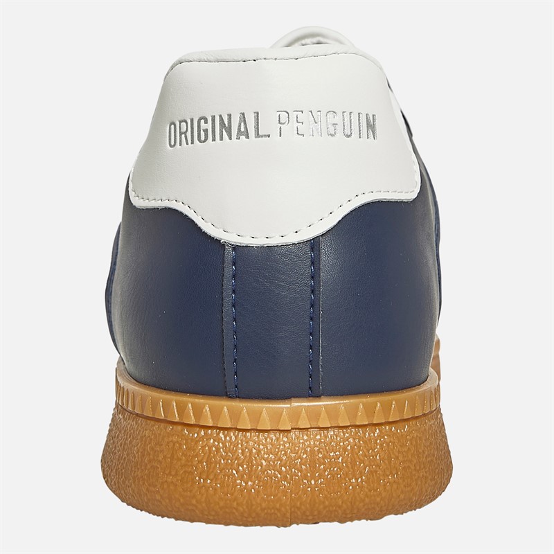 Original Penguin Mens Salsa Trainers Navy/Gum