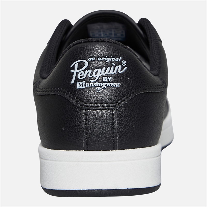 Original Penguin Mens Steadman Trainers Black/White