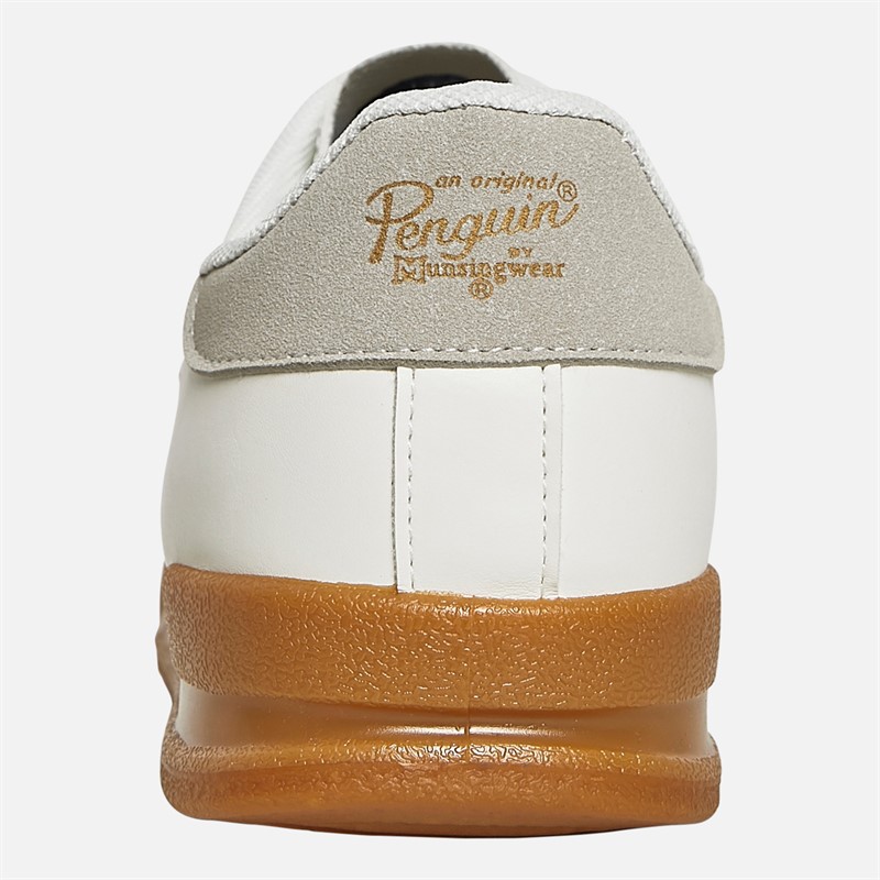 Original Penguin Mens Giovanni Trainers White/Grey