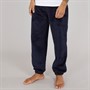 Original Penguin Mens Marled Fleece Lounge Pants Navy Marl