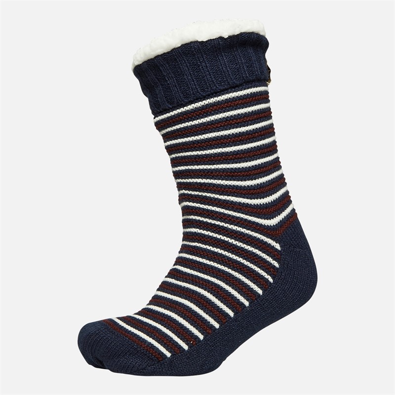 Original Penguin Mens Slipper Socks Navy