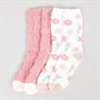 Original Penguin Womens Two Pack Cosy Socks Multi
