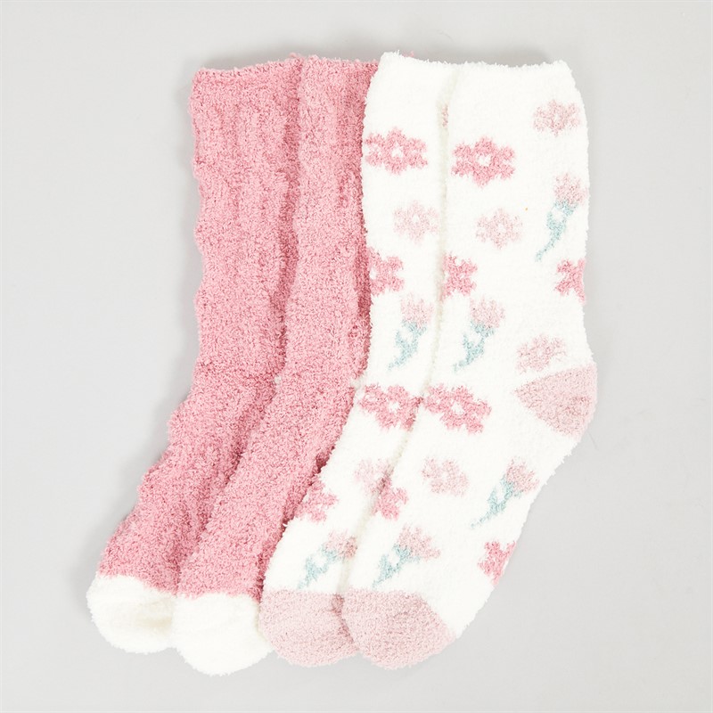 Original Penguin Womens Two Pack Cosy Socks Multi