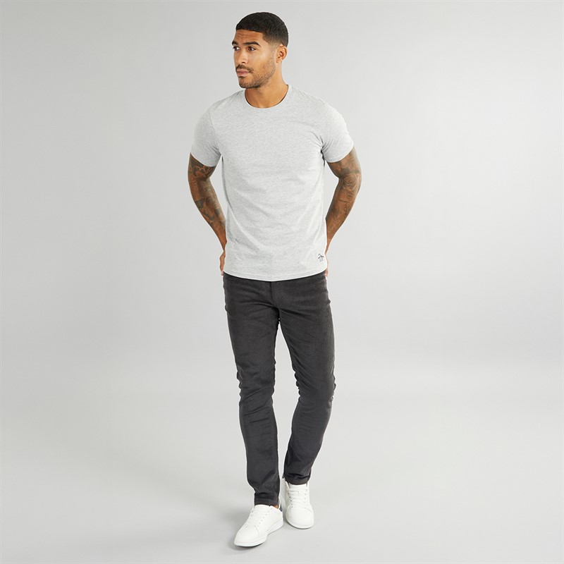 Original Penguin Mens Five Pack T-Shirts Vintage Blue/Brown/Black/Dark Green/Light Grey Marl