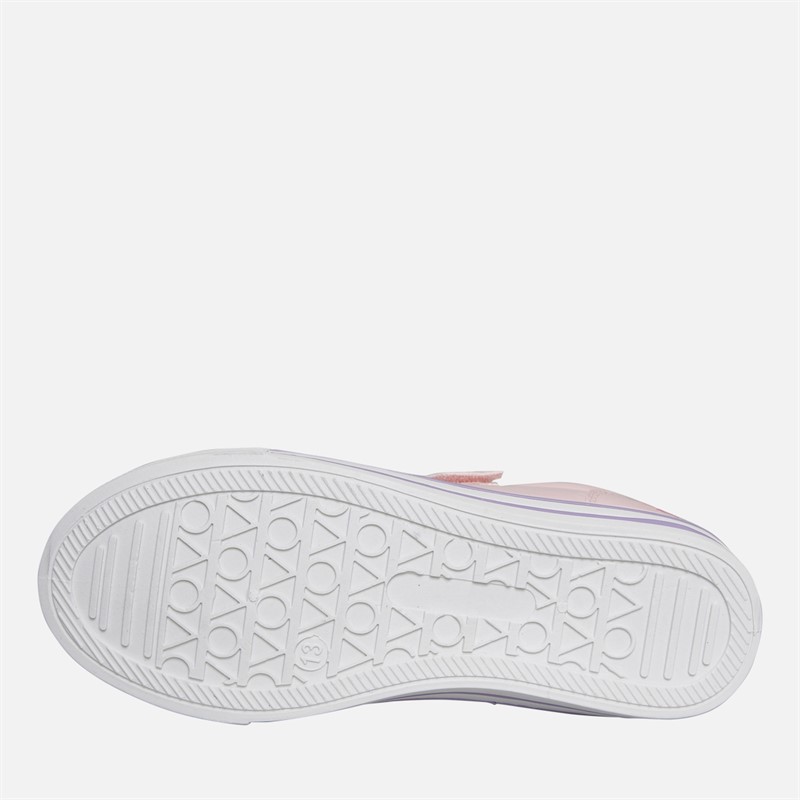 Original Penguin Girls Rainbow Trainers Pink