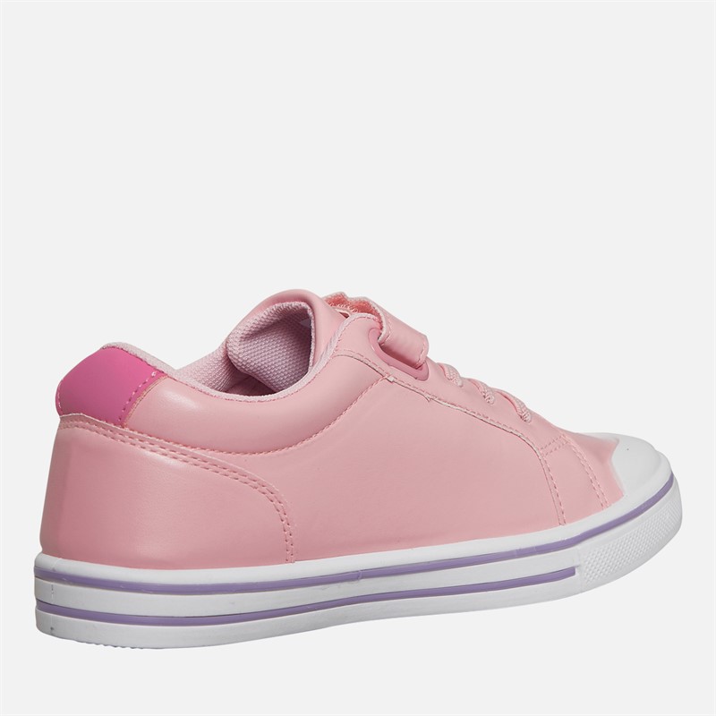 Original Penguin Girls Rainbow Trainers Pink