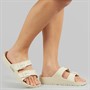 Original Penguin Womens Eden Double Buckle Sandals Stone