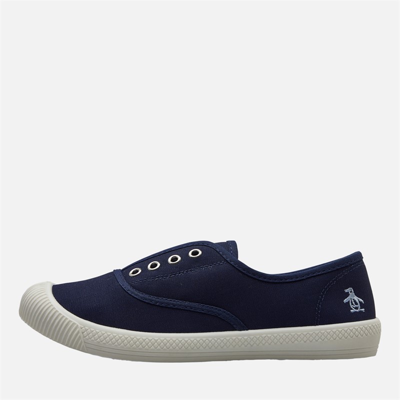 Original Penguin Womens Anita Canvas Pumps Navy