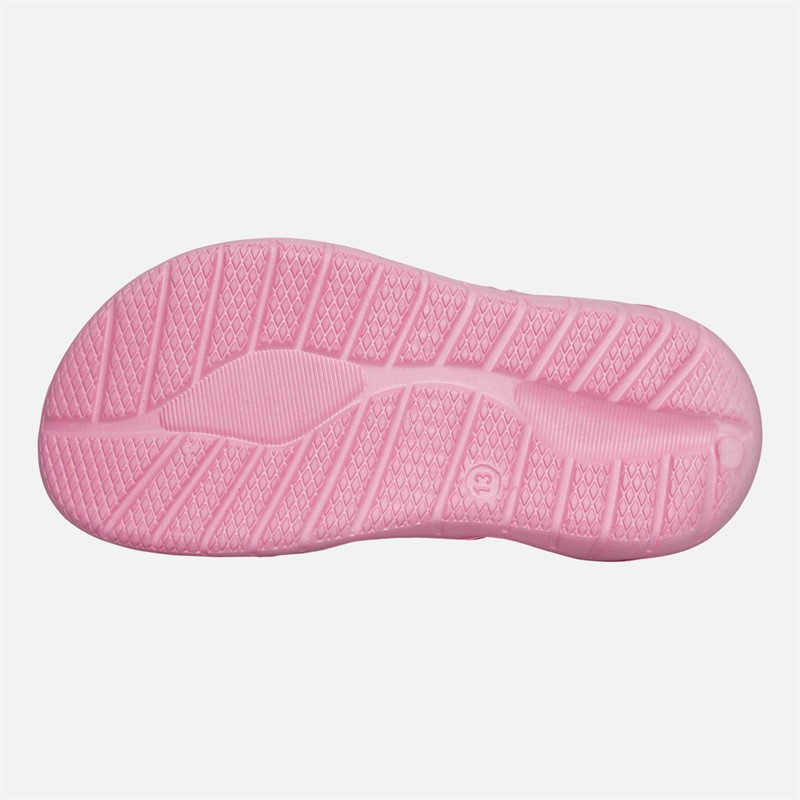 Original Penguin Girls Dipper Ankle Strap Sandals Pink