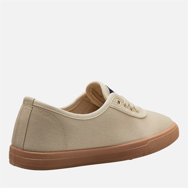 Original Penguin Womens Susie Canvas Pumps Cream/Leopard