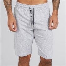 Original Penguin Mens Nepped Jersey Lounge Shorts Grey Marl/Black