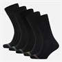 Original Penguin Mens Five Pack Socks Black