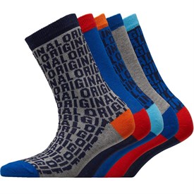 Original Penguin Jongens Sokken Vijf Pack Blauw original penguin kopen in de aanbieding Original Penguin Jongens Sokken Vijf Pack Blauw original penguin kopen in de aanbieding