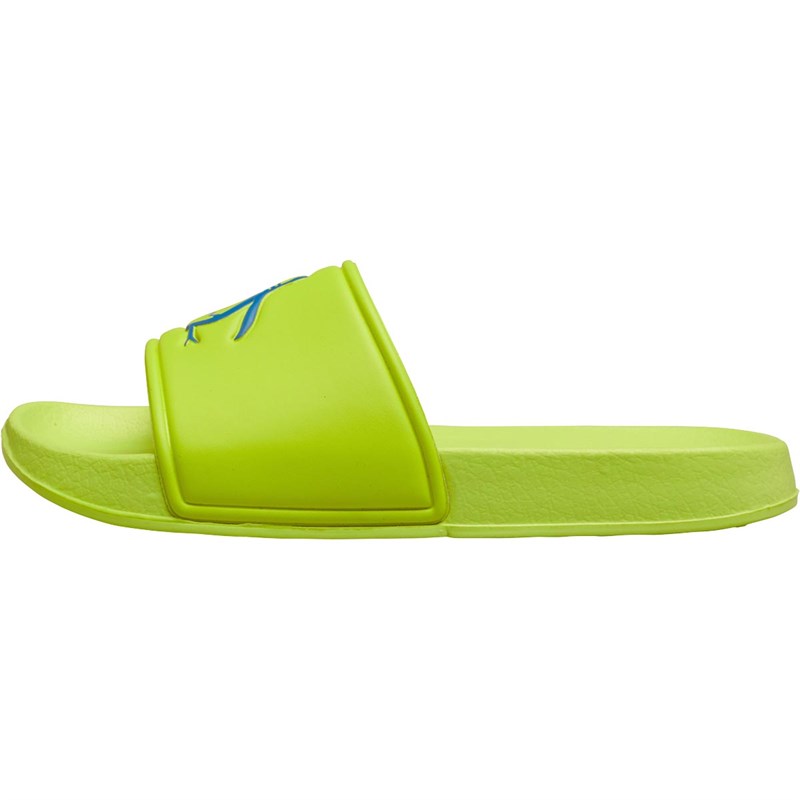 claquette nike jaune