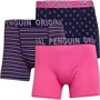 Original Penguin Boxer AOP Pete Rayé Trois Pack Homme Bleu Marine