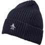 Original Penguin Męskie Rib Czapka Beanie Granatowy