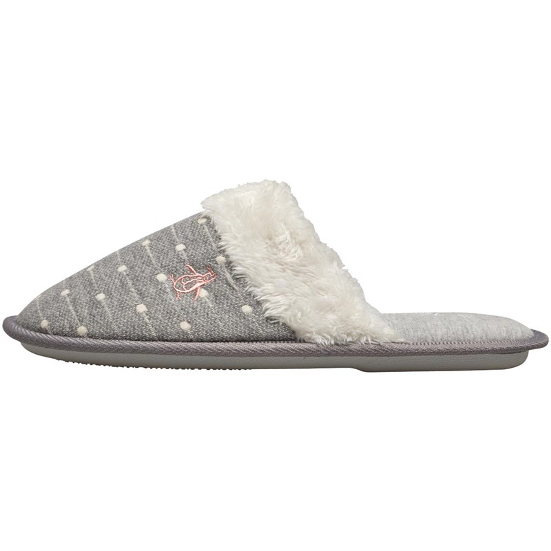 Buy Original Penguin Womens Slippers Multi Dot Grey