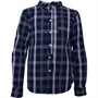 Original Penguin Chemise à Manches Longues Garçon Bleu