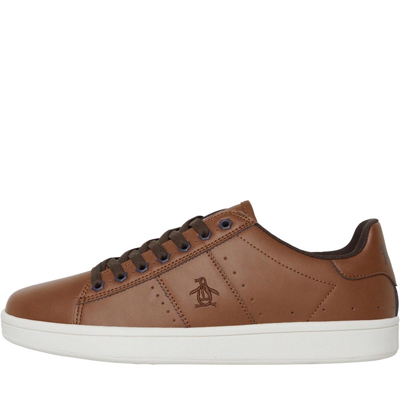 Original Penguin Baskets Steadman Homme Marron