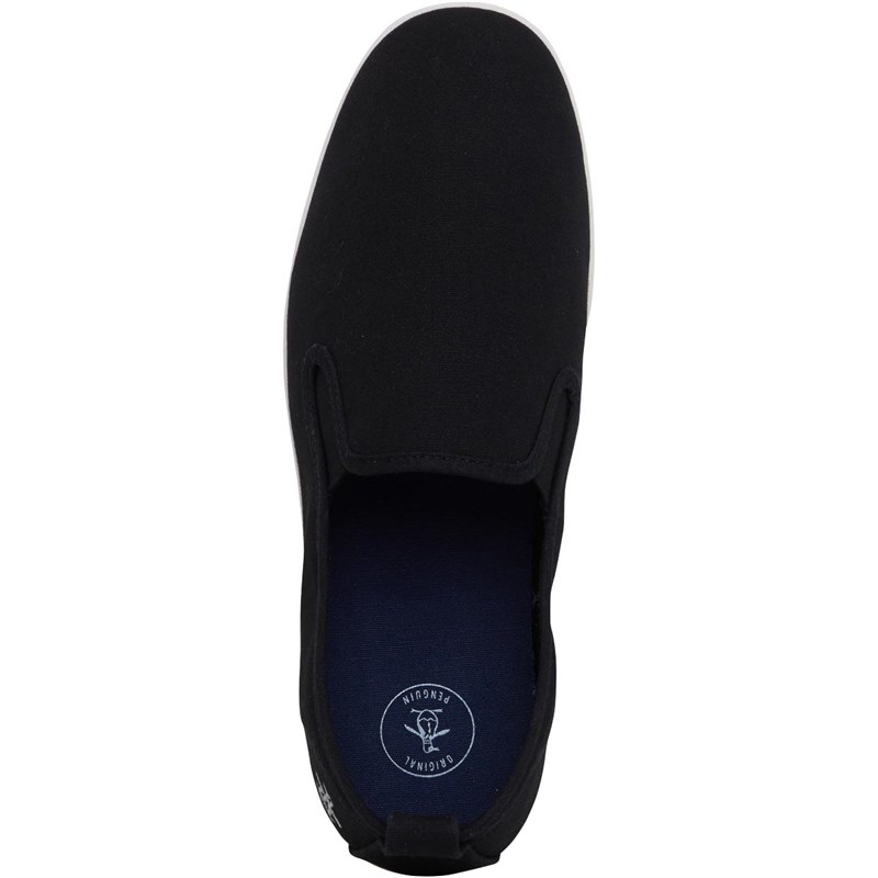 Original Penguin Mens Norris Canvas Espadrilles Black