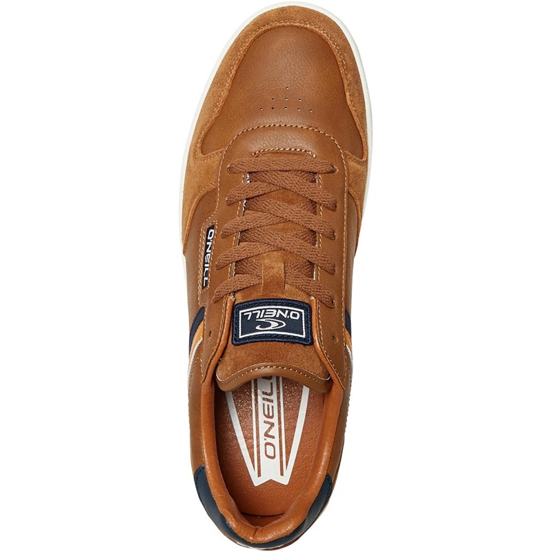 O'Neill Mens Hobson Low Trainers Tortoise Shell