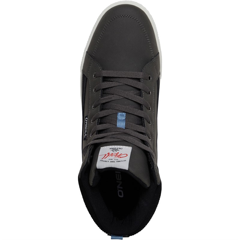 O'Neill Mens Wallenburg Mid Boots Dark Shadow