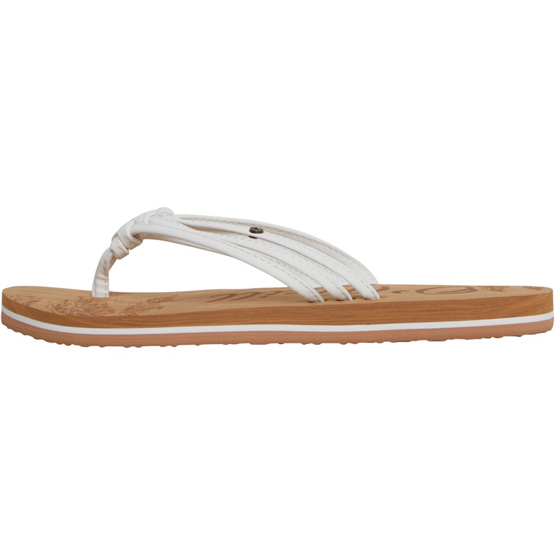 O'Neill Womens Ditsy Sandals Snow White