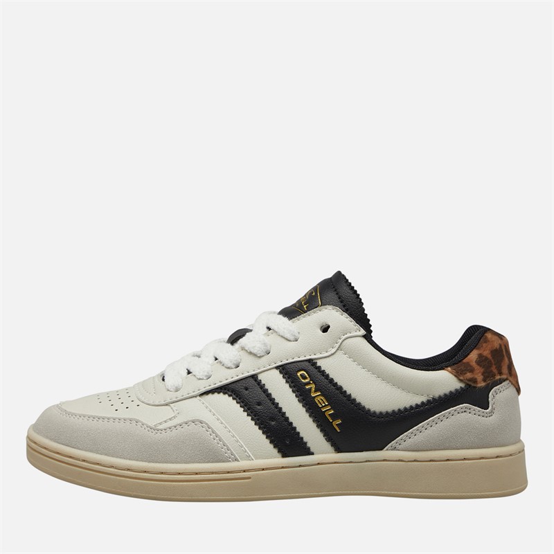 O'Neill Womens Ione Trainers Antique White/Black Antique White/ Black