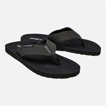 O'Neill Mens Ziel Flip Flops Triple Black
