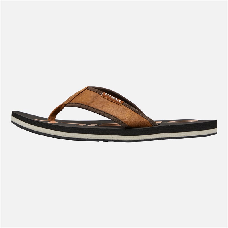 O'Neill Mens Jacky Flip Flops Chipmunk