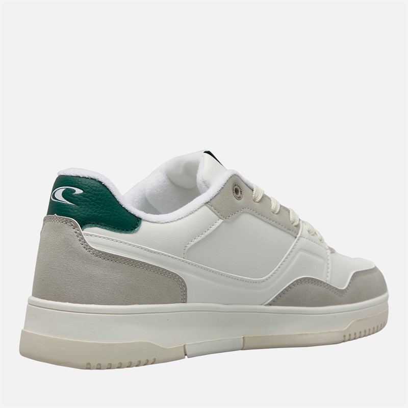 O'Neill Mens Sheldon Trainers Bright White/Nimbus Cloud Bright White/ Nimbus Cloud