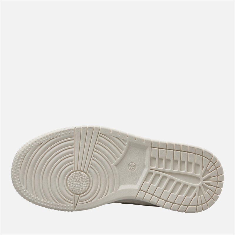 O'Neill Girls Delilah Trainers Off White/Light Silver Off White/ Light Silver