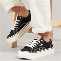 O'Neill Womens Copa Chunky Canvas Trainers Black