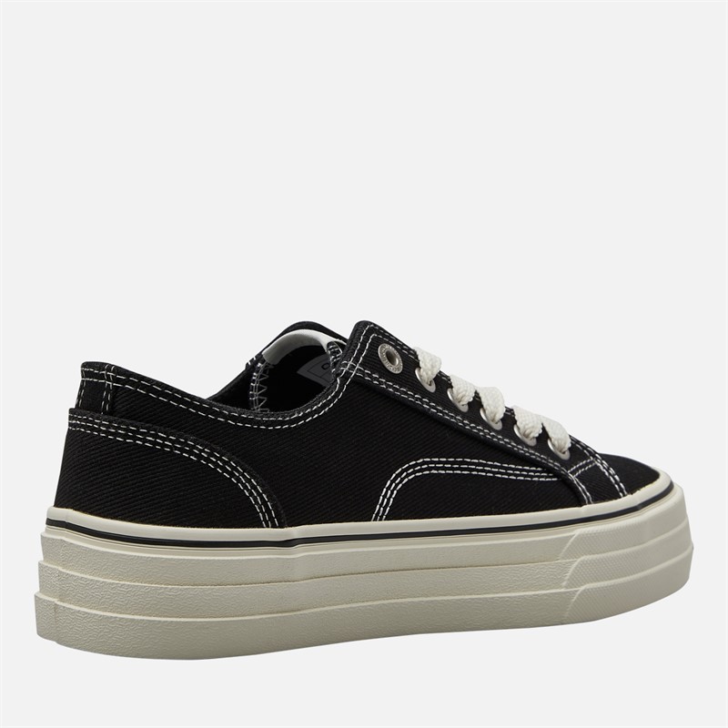 O'Neill Womens Copa Chunky Canvas Trainers Black