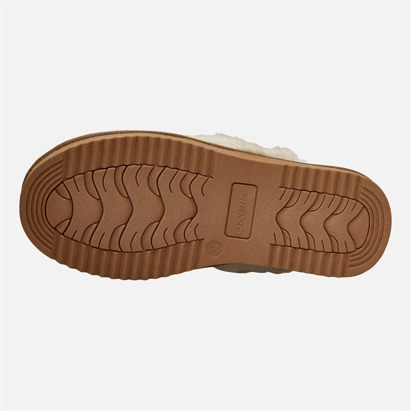 O'Neill Womens Pomino Slippers Chestnut