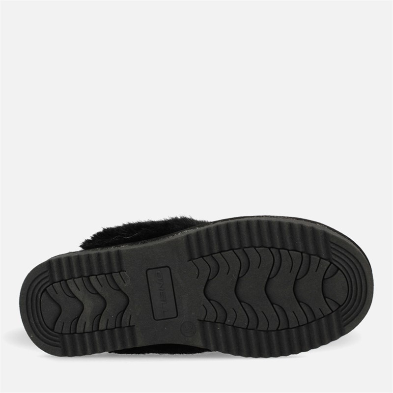O'Neill Womens Pomino Slippers Triple Black