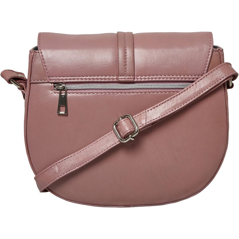 Storm Womens London Duchess Leather Crossbody Bag Dusky Pink