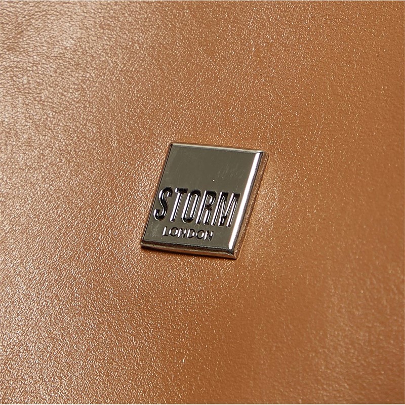 Storm Womens London Wade Leather Handbag Tan