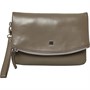 Storm Womens London Gabriella Leather Clutch Bag Taupe