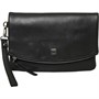 Storm Womens London Gabriella Leather Clutch Bag Black