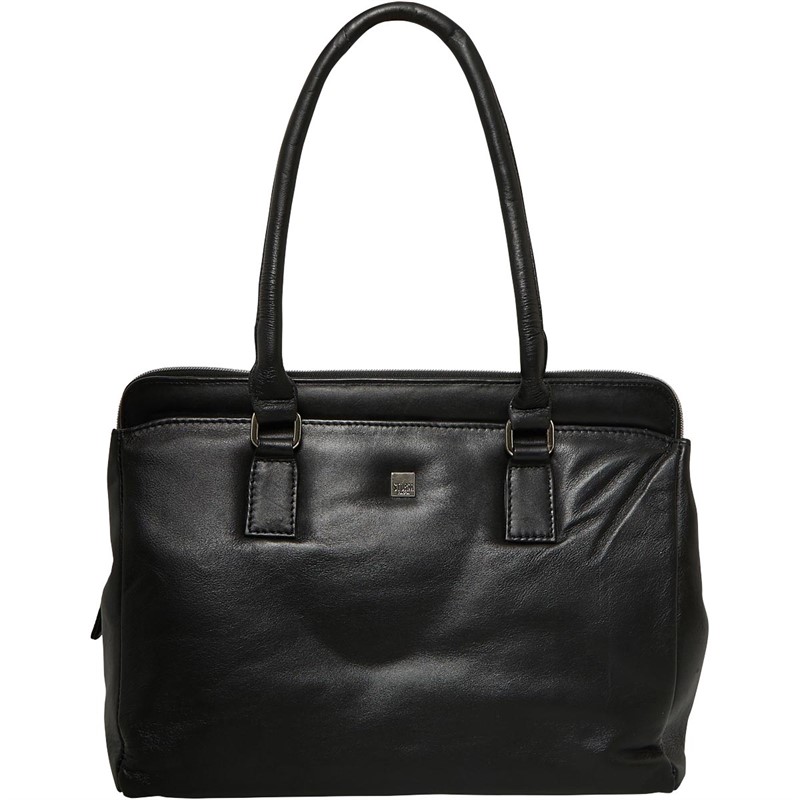 Storm Womens London Achurch Leather Handbag Black