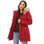 Only Damen Iris Parka Jacke Rot